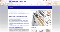Desktop Screenshot of meylanfreres.ch