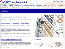 Tablet Screenshot of meylanfreres.ch